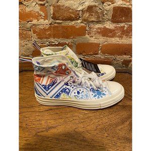 Converse Chuck 70 Pride Rainbow Paisley Patch Shoes  Men's Shoe 8.5 Women’s 10.5